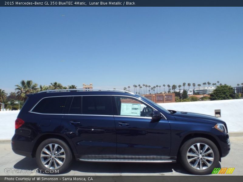 Lunar Blue Metallic / Black 2015 Mercedes-Benz GL 350 BlueTEC 4Matic