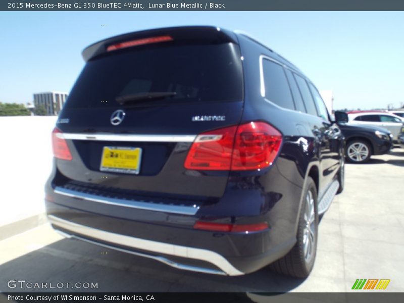 Lunar Blue Metallic / Black 2015 Mercedes-Benz GL 350 BlueTEC 4Matic