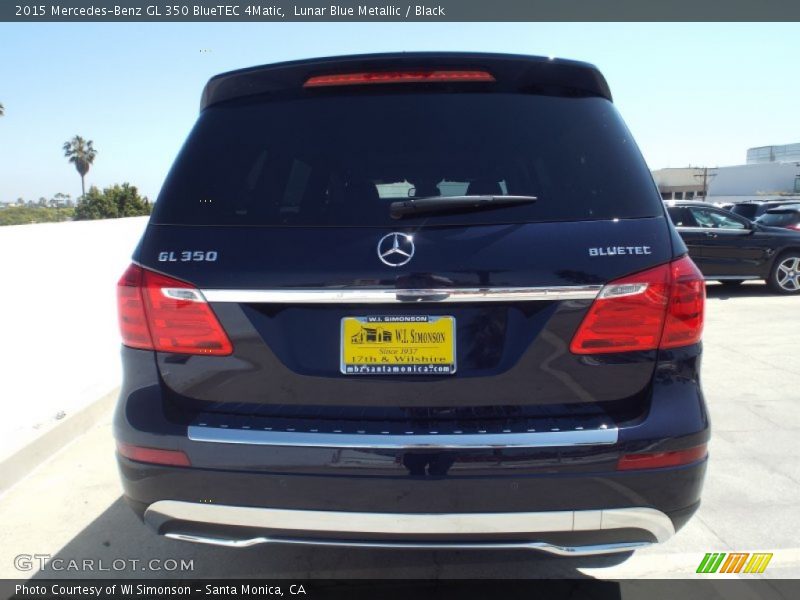 Lunar Blue Metallic / Black 2015 Mercedes-Benz GL 350 BlueTEC 4Matic