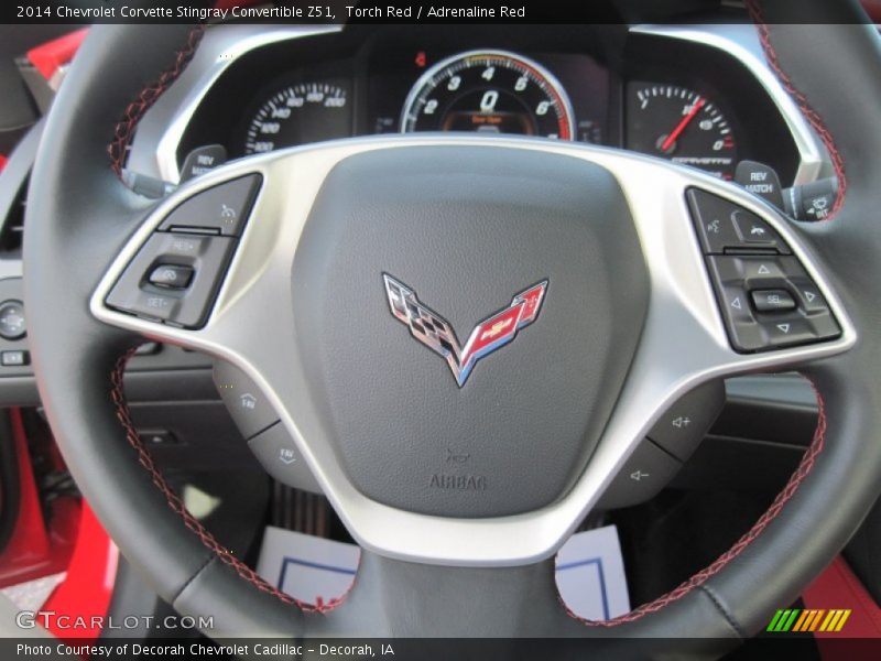 Torch Red / Adrenaline Red 2014 Chevrolet Corvette Stingray Convertible Z51