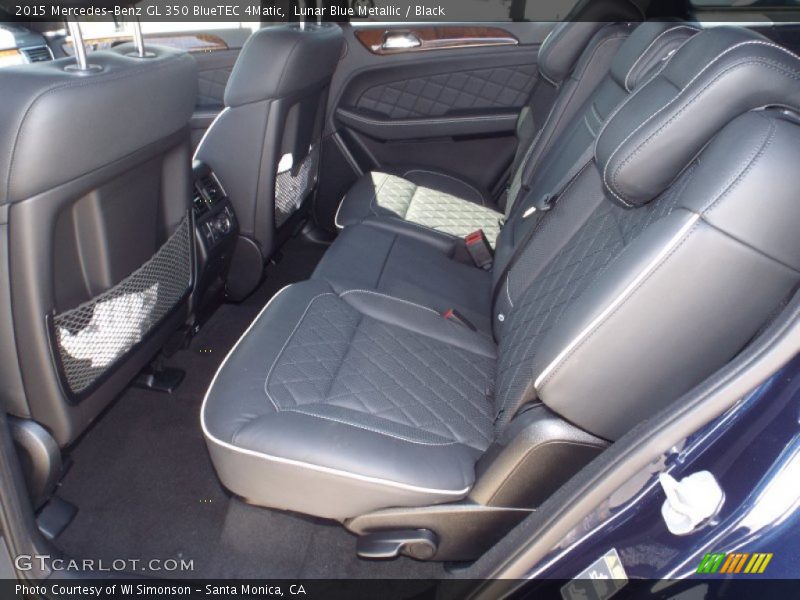 Lunar Blue Metallic / Black 2015 Mercedes-Benz GL 350 BlueTEC 4Matic