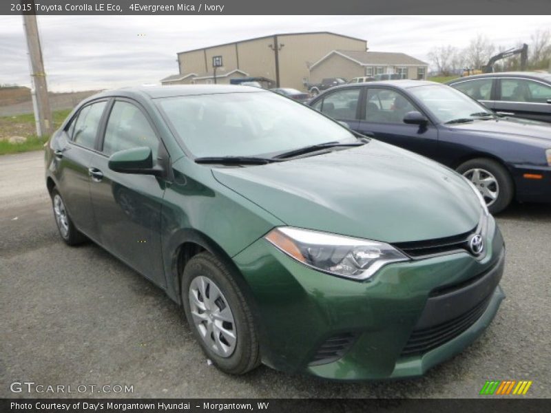 Front 3/4 View of 2015 Corolla LE Eco