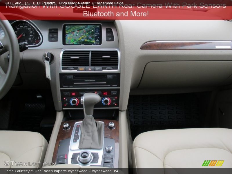 Orca Black Metallic / Cardamom Beige 2013 Audi Q7 3.0 TDI quattro