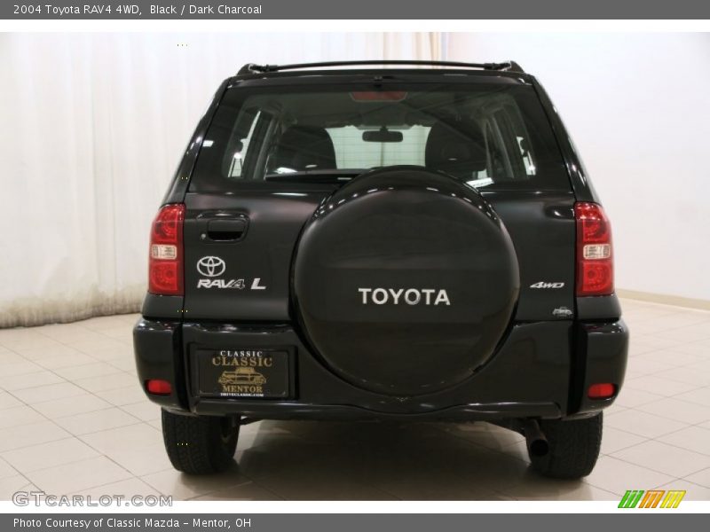 Black / Dark Charcoal 2004 Toyota RAV4 4WD