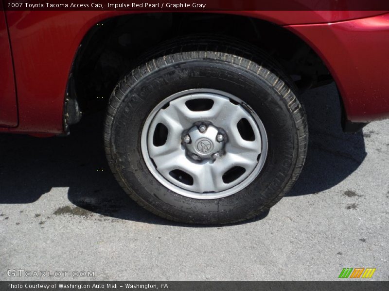 Impulse Red Pearl / Graphite Gray 2007 Toyota Tacoma Access Cab