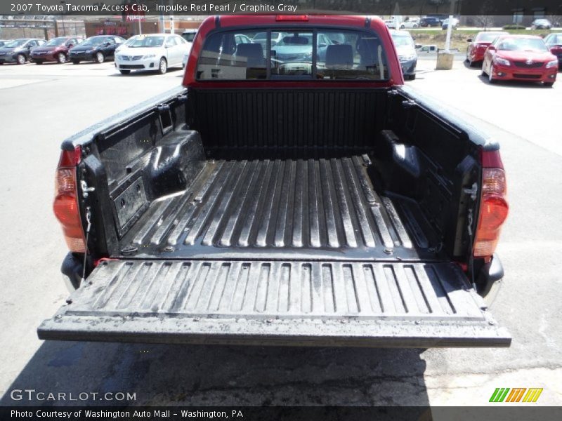 Impulse Red Pearl / Graphite Gray 2007 Toyota Tacoma Access Cab