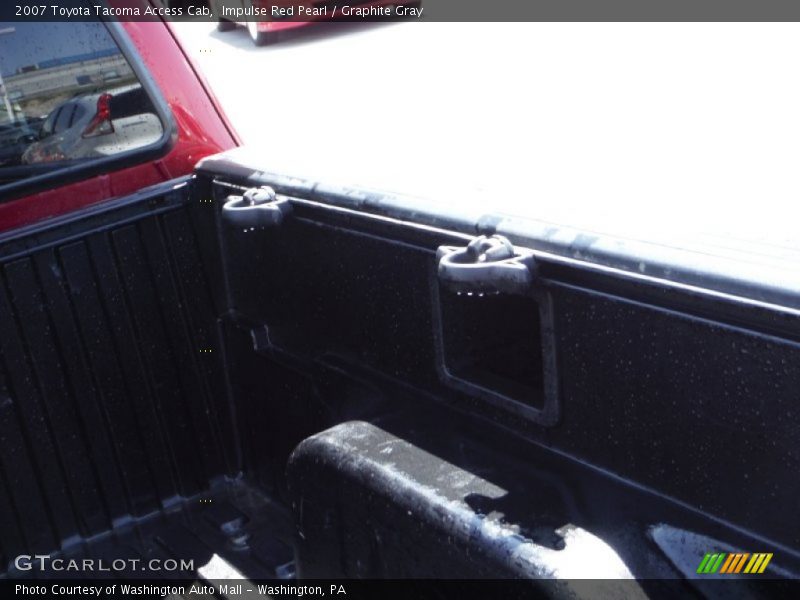 Impulse Red Pearl / Graphite Gray 2007 Toyota Tacoma Access Cab