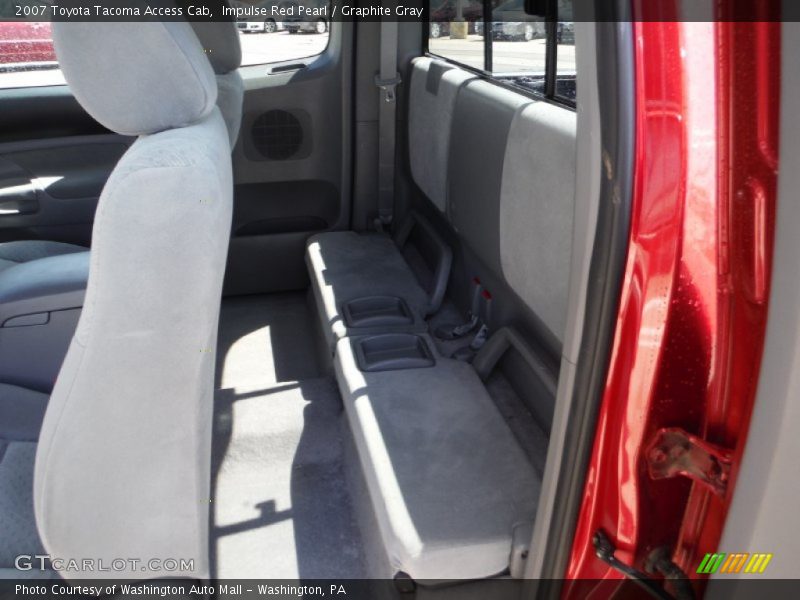 Impulse Red Pearl / Graphite Gray 2007 Toyota Tacoma Access Cab