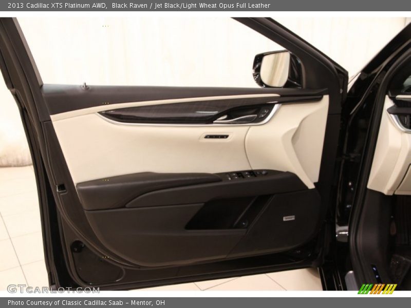 Black Raven / Jet Black/Light Wheat Opus Full Leather 2013 Cadillac XTS Platinum AWD