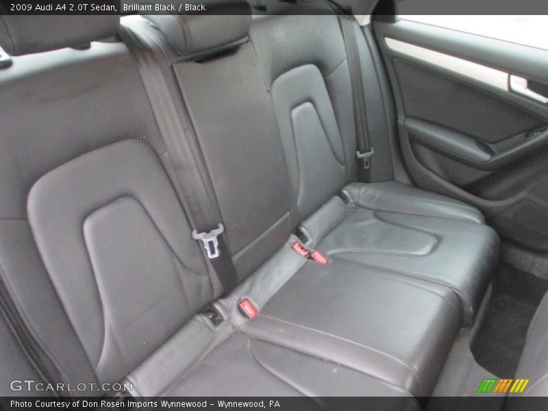 Brilliant Black / Black 2009 Audi A4 2.0T Sedan