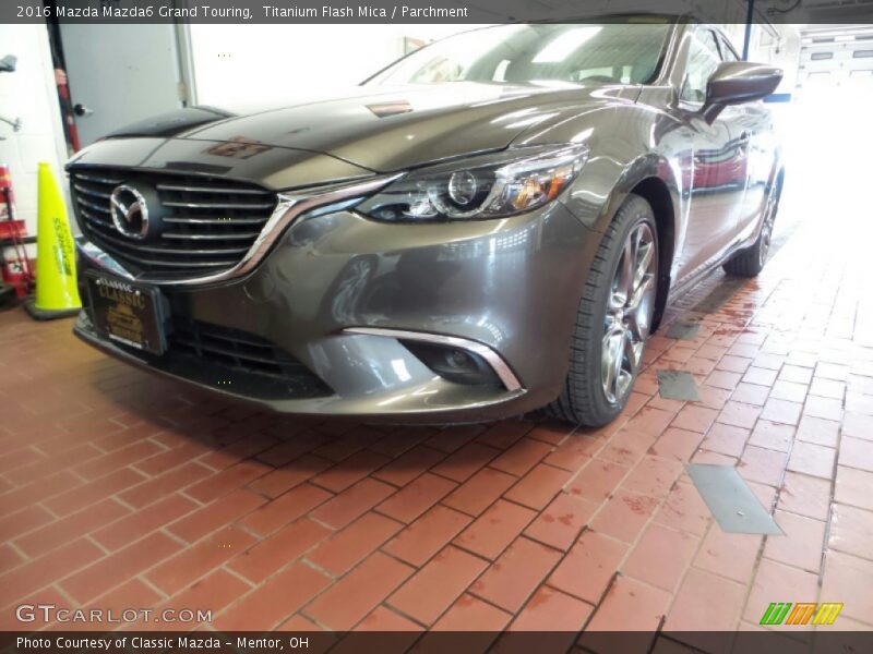 Titanium Flash Mica / Parchment 2016 Mazda Mazda6 Grand Touring