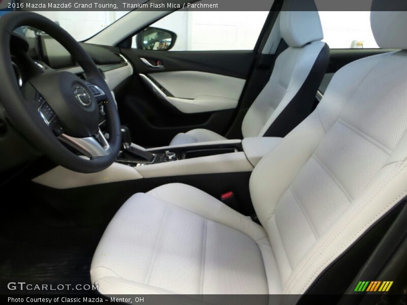 Front Seat of 2016 Mazda6 Grand Touring