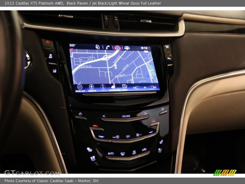 Black Raven / Jet Black/Light Wheat Opus Full Leather 2013 Cadillac XTS Platinum AWD
