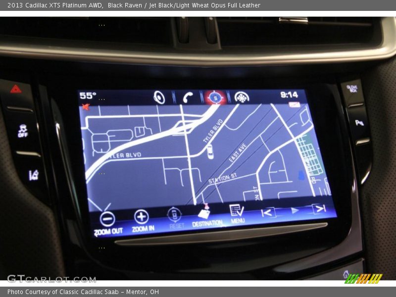 Black Raven / Jet Black/Light Wheat Opus Full Leather 2013 Cadillac XTS Platinum AWD