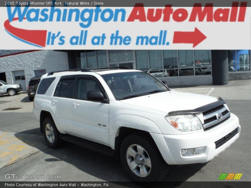 Natural White / Stone 2005 Toyota 4Runner SR5 4x4