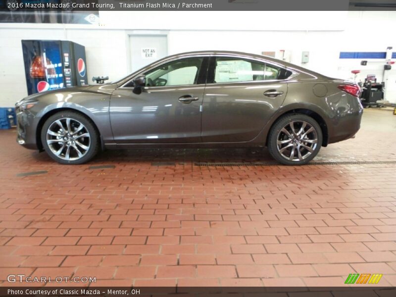 Titanium Flash Mica / Parchment 2016 Mazda Mazda6 Grand Touring