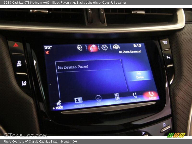 Black Raven / Jet Black/Light Wheat Opus Full Leather 2013 Cadillac XTS Platinum AWD