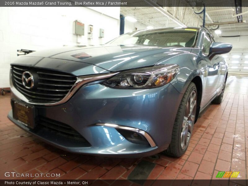 Blue Reflex Mica / Parchment 2016 Mazda Mazda6 Grand Touring