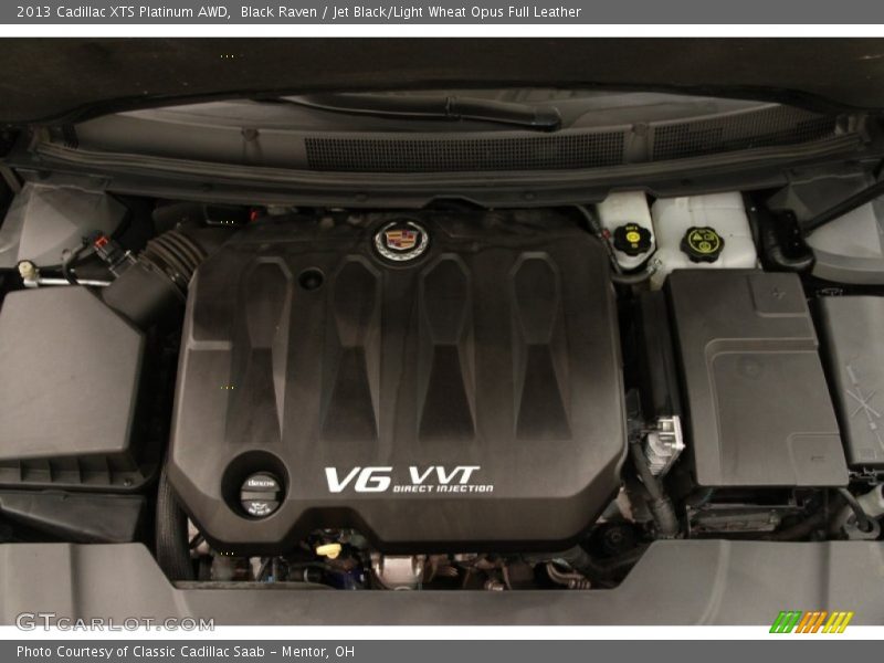 Black Raven / Jet Black/Light Wheat Opus Full Leather 2013 Cadillac XTS Platinum AWD