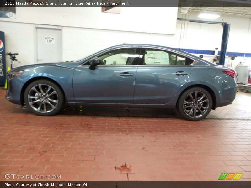  2016 Mazda6 Grand Touring Blue Reflex Mica