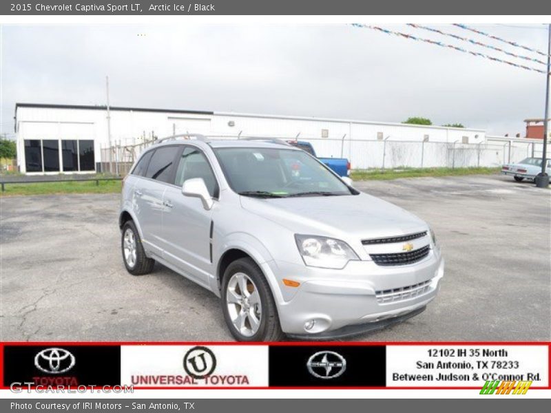 Arctic Ice / Black 2015 Chevrolet Captiva Sport LT