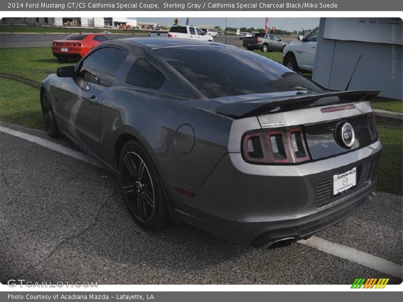 Sterling Gray / California Special Charcoal Black/Miko Suede 2014 Ford Mustang GT/CS California Special Coupe