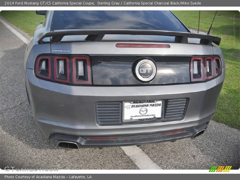 Sterling Gray / California Special Charcoal Black/Miko Suede 2014 Ford Mustang GT/CS California Special Coupe