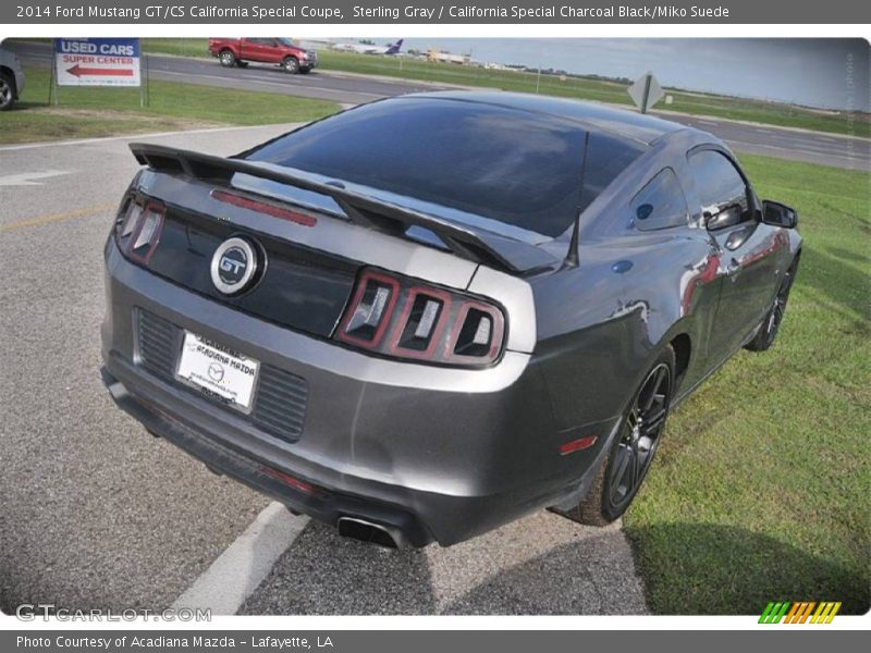 Sterling Gray / California Special Charcoal Black/Miko Suede 2014 Ford Mustang GT/CS California Special Coupe