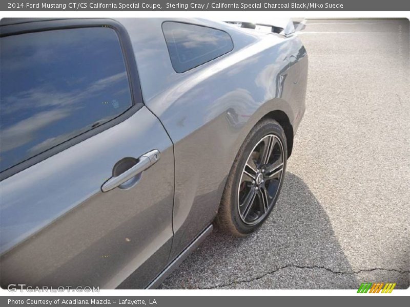 Sterling Gray / California Special Charcoal Black/Miko Suede 2014 Ford Mustang GT/CS California Special Coupe
