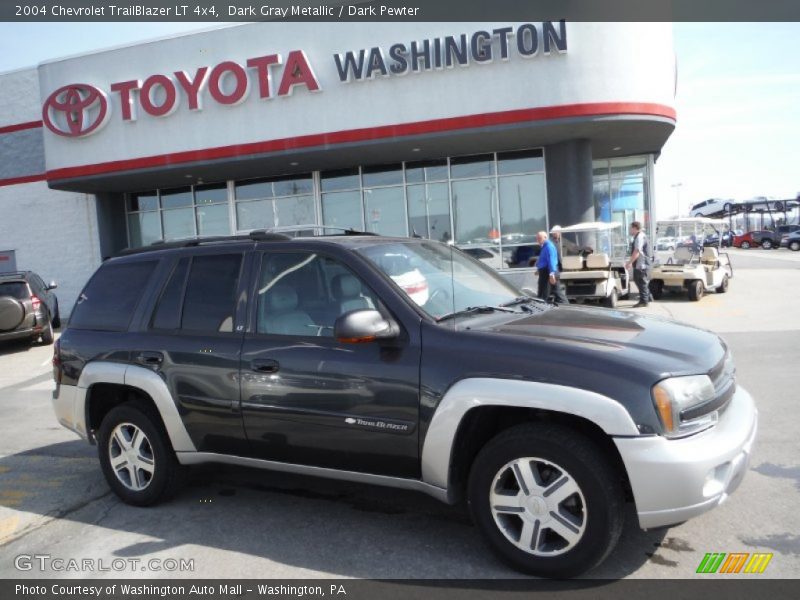 Dark Gray Metallic / Dark Pewter 2004 Chevrolet TrailBlazer LT 4x4