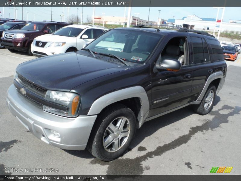 Dark Gray Metallic / Dark Pewter 2004 Chevrolet TrailBlazer LT 4x4