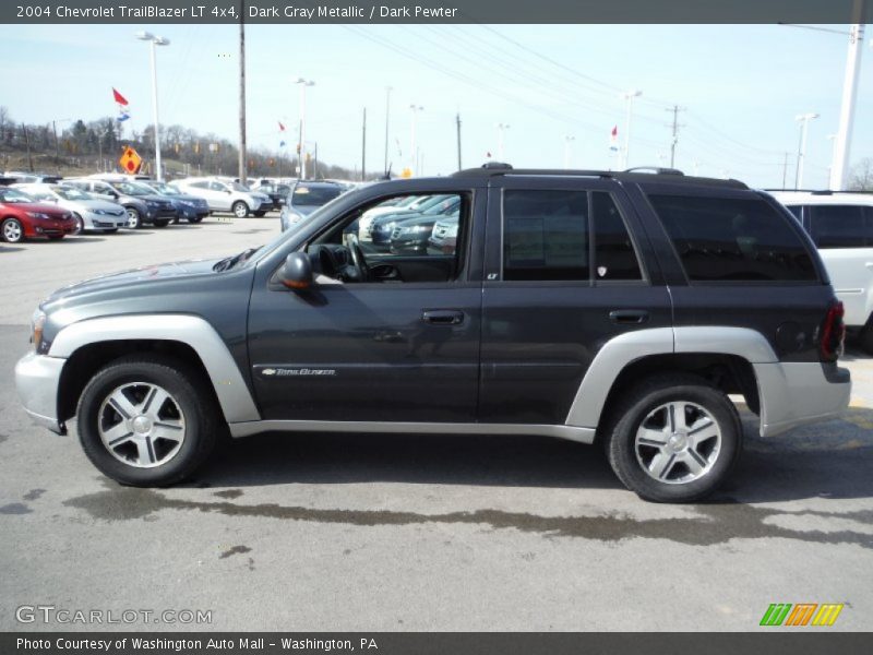 Dark Gray Metallic / Dark Pewter 2004 Chevrolet TrailBlazer LT 4x4
