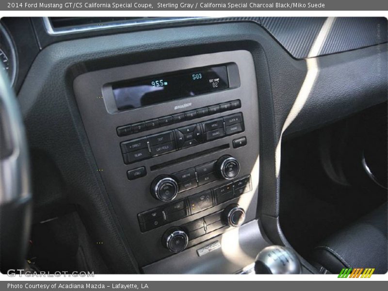 Sterling Gray / California Special Charcoal Black/Miko Suede 2014 Ford Mustang GT/CS California Special Coupe