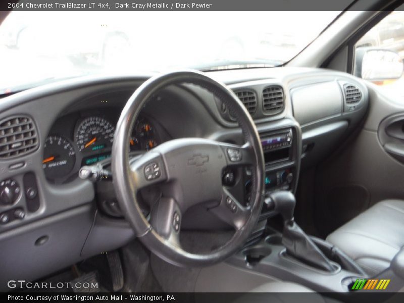 Dark Gray Metallic / Dark Pewter 2004 Chevrolet TrailBlazer LT 4x4