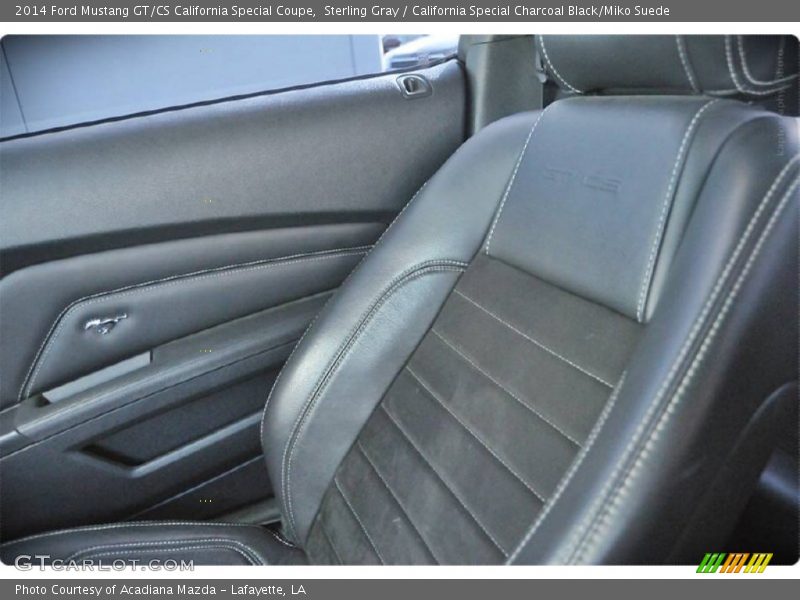 Sterling Gray / California Special Charcoal Black/Miko Suede 2014 Ford Mustang GT/CS California Special Coupe