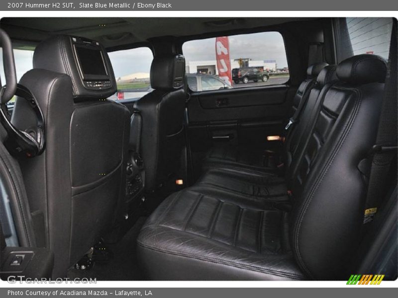 Slate Blue Metallic / Ebony Black 2007 Hummer H2 SUT