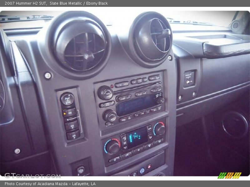 Slate Blue Metallic / Ebony Black 2007 Hummer H2 SUT