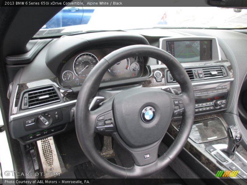  2013 6 Series 650i xDrive Convertible Steering Wheel