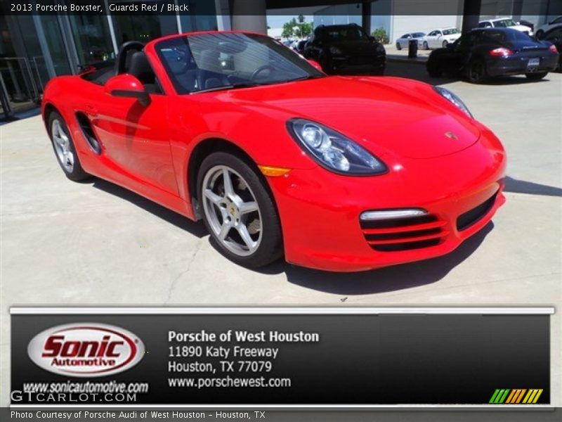 Guards Red / Black 2013 Porsche Boxster