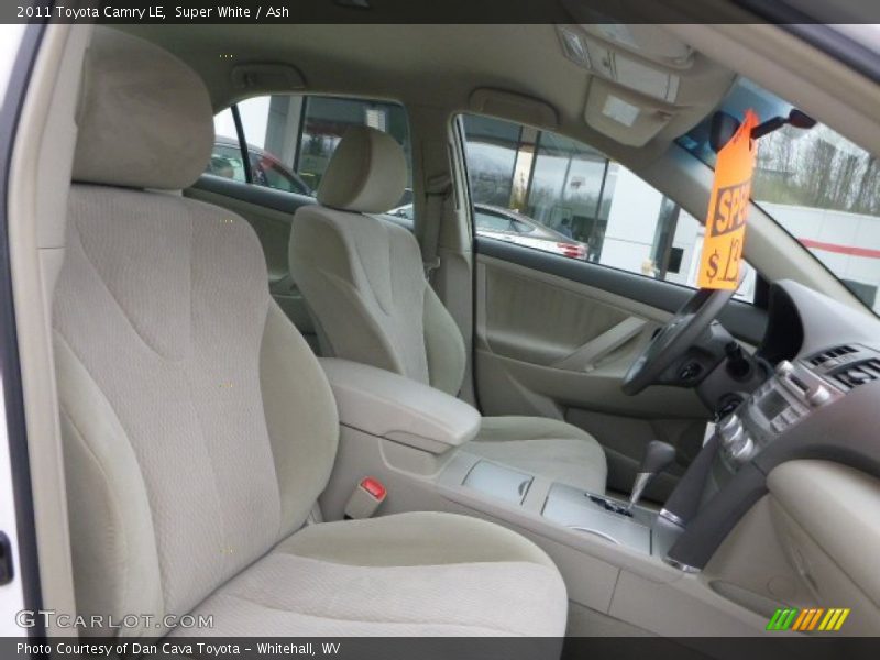 Super White / Ash 2011 Toyota Camry LE