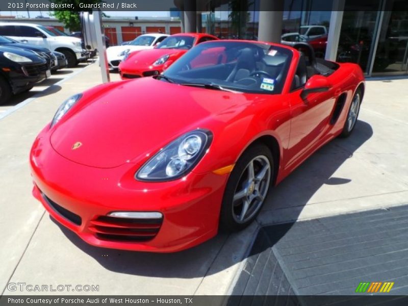 Guards Red / Black 2013 Porsche Boxster