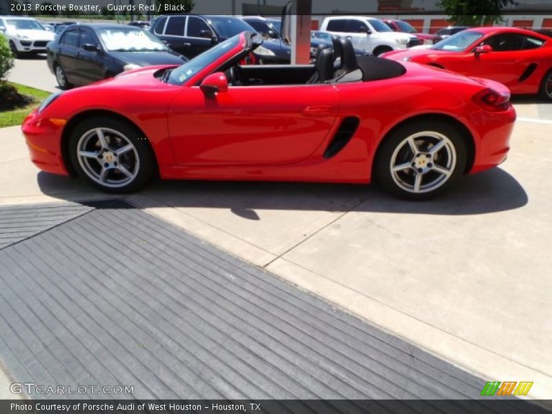 Guards Red / Black 2013 Porsche Boxster