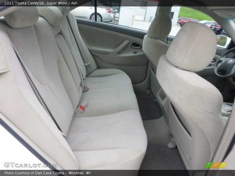 Super White / Ash 2011 Toyota Camry LE