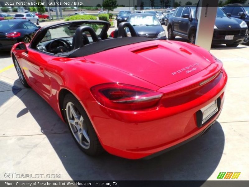 Guards Red / Black 2013 Porsche Boxster