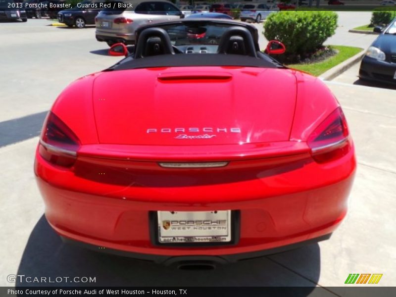 Guards Red / Black 2013 Porsche Boxster