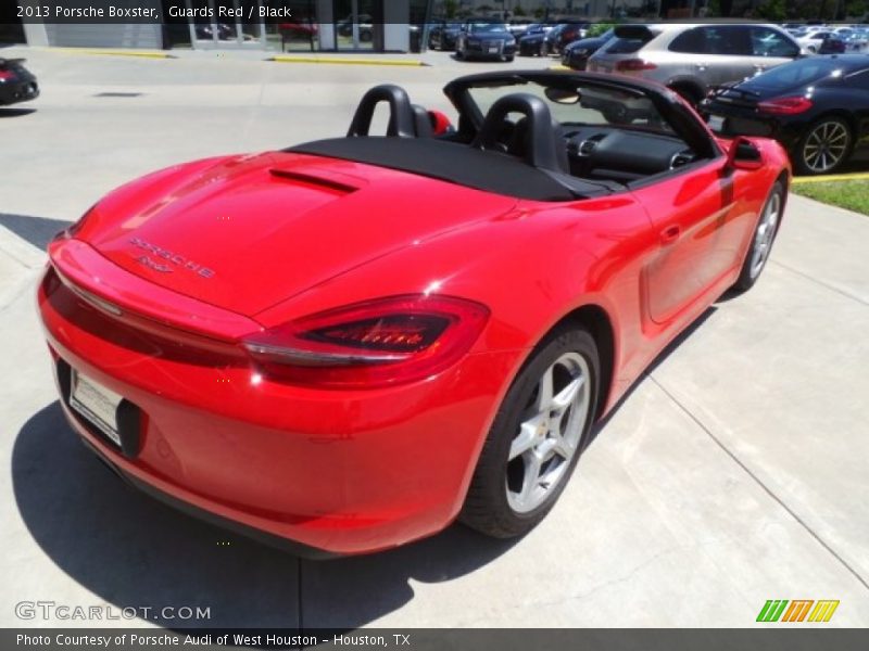 Guards Red / Black 2013 Porsche Boxster