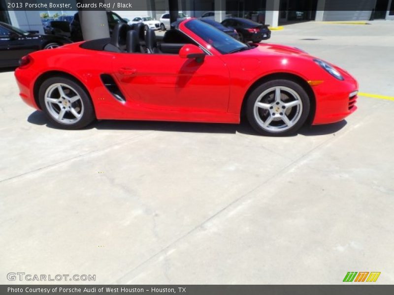 Guards Red / Black 2013 Porsche Boxster