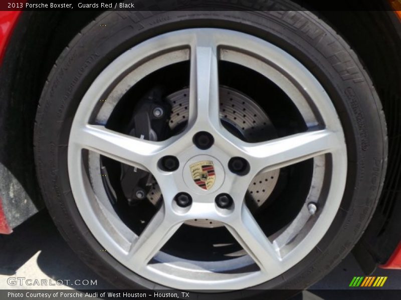 Guards Red / Black 2013 Porsche Boxster