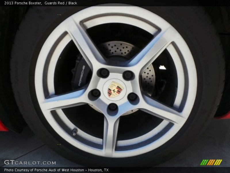 Guards Red / Black 2013 Porsche Boxster
