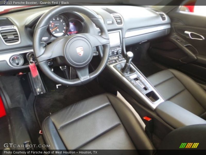 Guards Red / Black 2013 Porsche Boxster